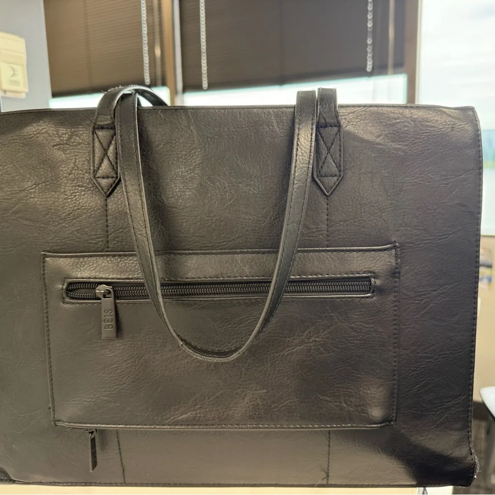 Beis The Work Tote in Black - regular - Picture 3 of 4